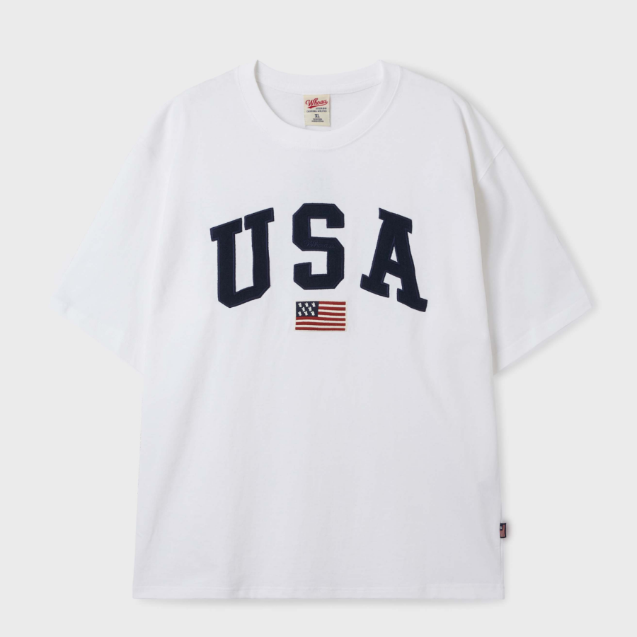 WHO.A.U USA Patch T-Shirt