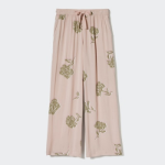 Uniqlo – брюки Drape Easy Pants (в цветочный принт)