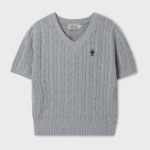 WHO.A.U — свитер Steve V-neck Short Sleeve Sweater