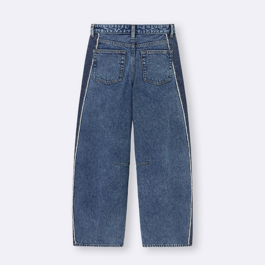 Uniqlo GU – джинсы Two-Tone Barrel Leg Jeans