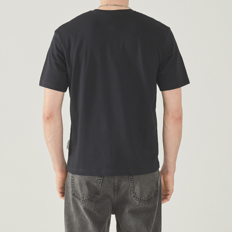 WHO.A.U Steve Short Sleeve T-Shirt (Loose Fit)