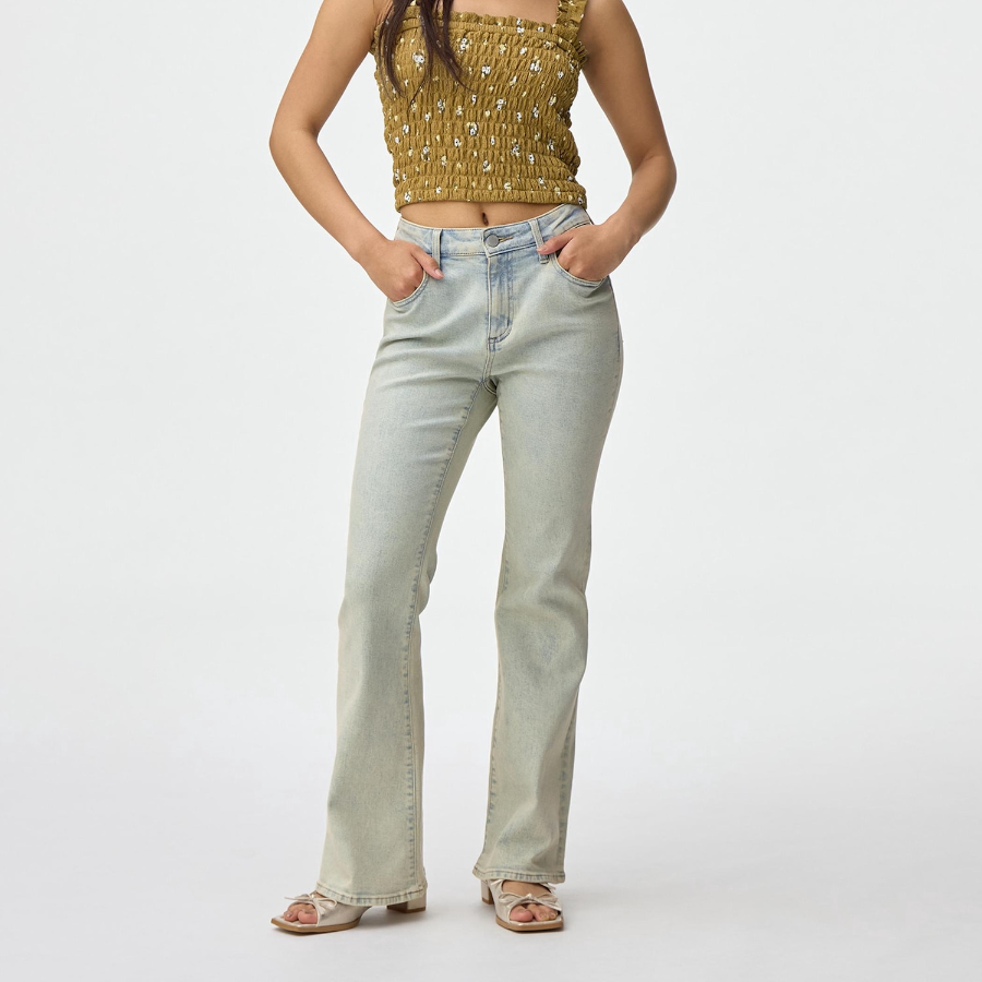 Uniqlo GU – джинсы Slim Flare Jeans