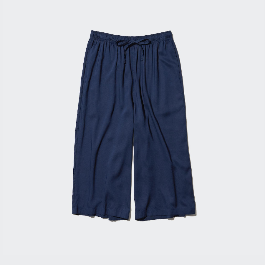 Uniqlo – брюки Rayon RELACO Cropped Pants (Plain)