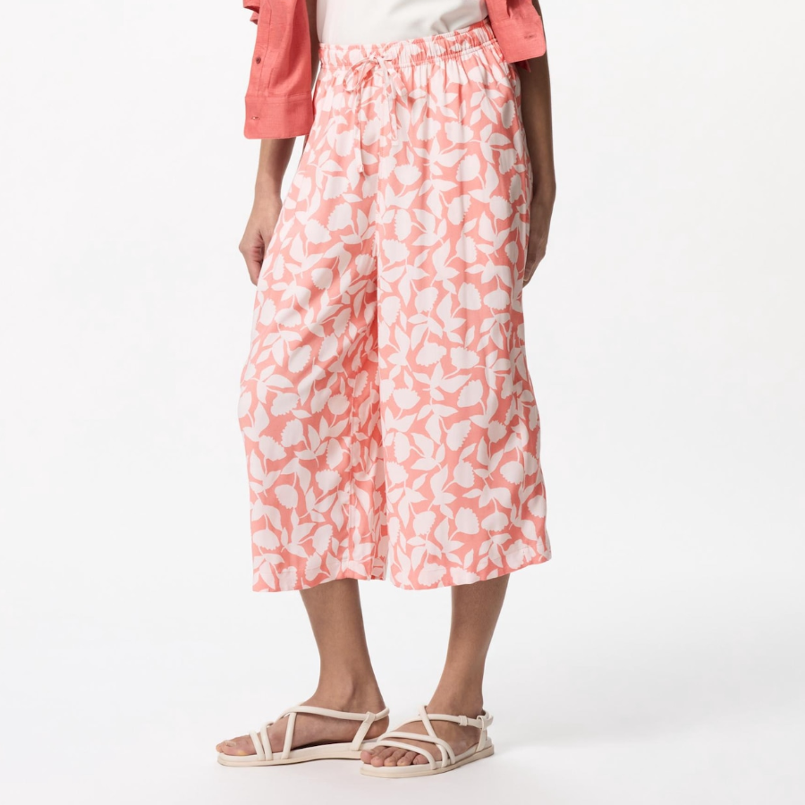 Uniqlo – брюки Rayon RELACO Cropped Pants (Leaf)