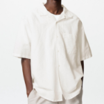 UNIQLO Cotton Linen Shirt (Short Sleeve)