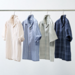 UNIQLO Cotton Linen Shirt (Short Sleeve, Check)