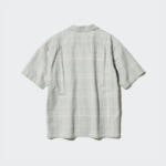 UNIQLO Cotton Linen Shirt (Short Sleeve, Check)