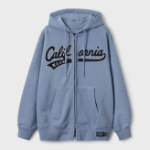 WHO.A.U Signature Patch Hood Zip-up