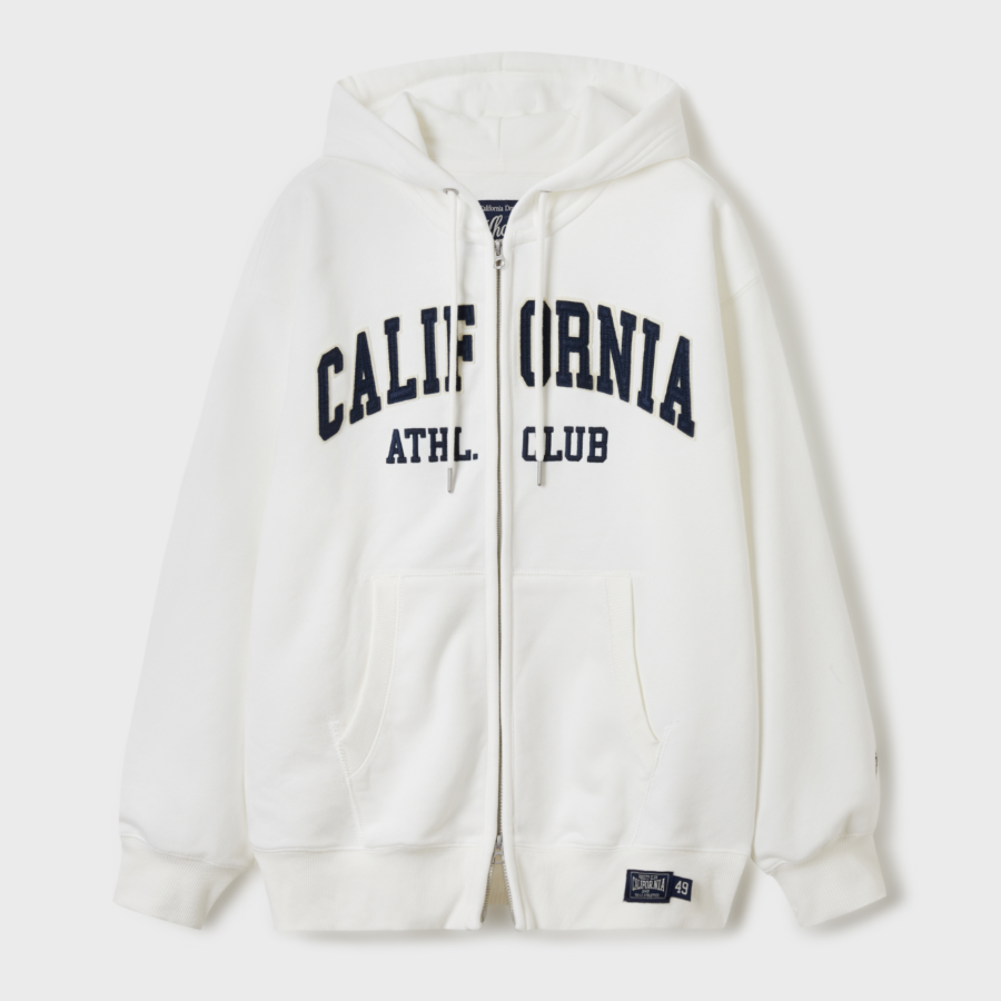 WHO.A.U Signature Patch Hood Zip-up