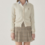 WHO.A.U - кардиган Steve High Gauge Wool Cable Cardigan