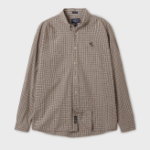 WHO.A.U Loose-fit Check Shirts (U)