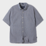 WHO.A.U Short Sleeve Check Shirts
