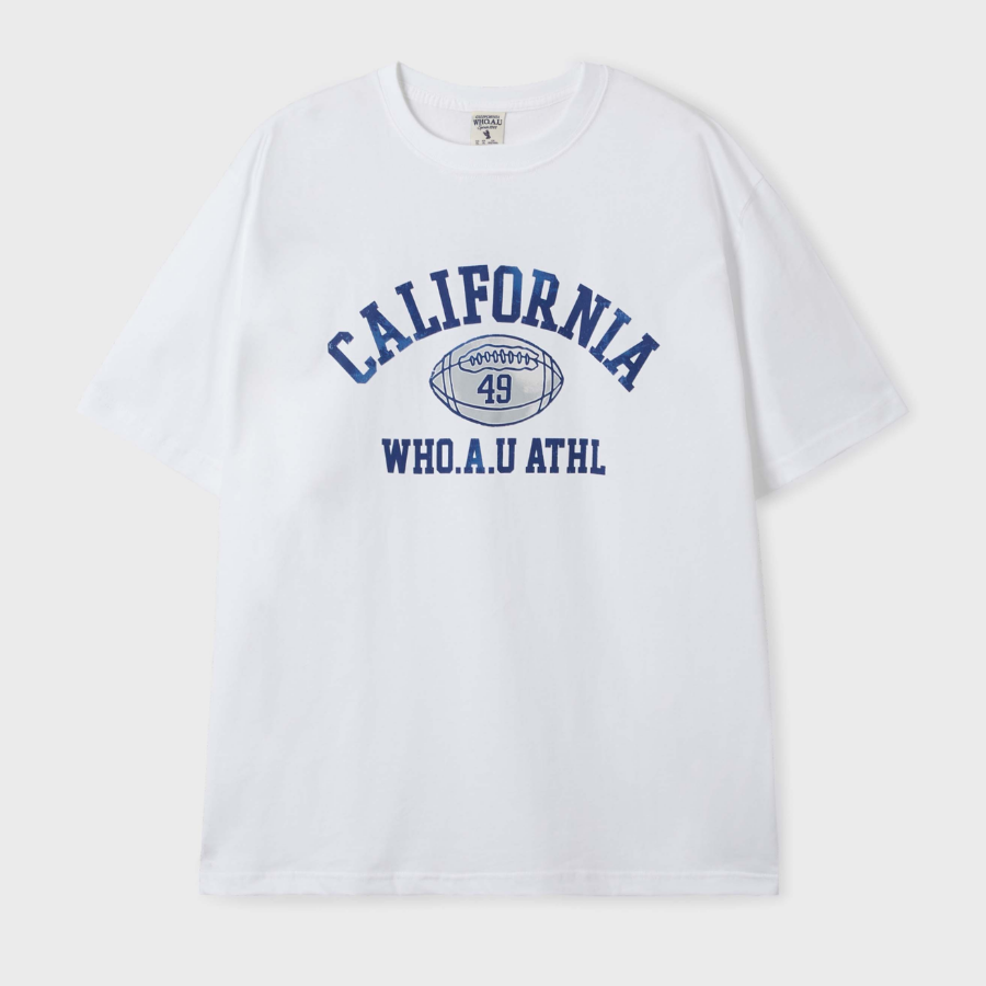 WHO.A.U Vintage Campus T-shirt