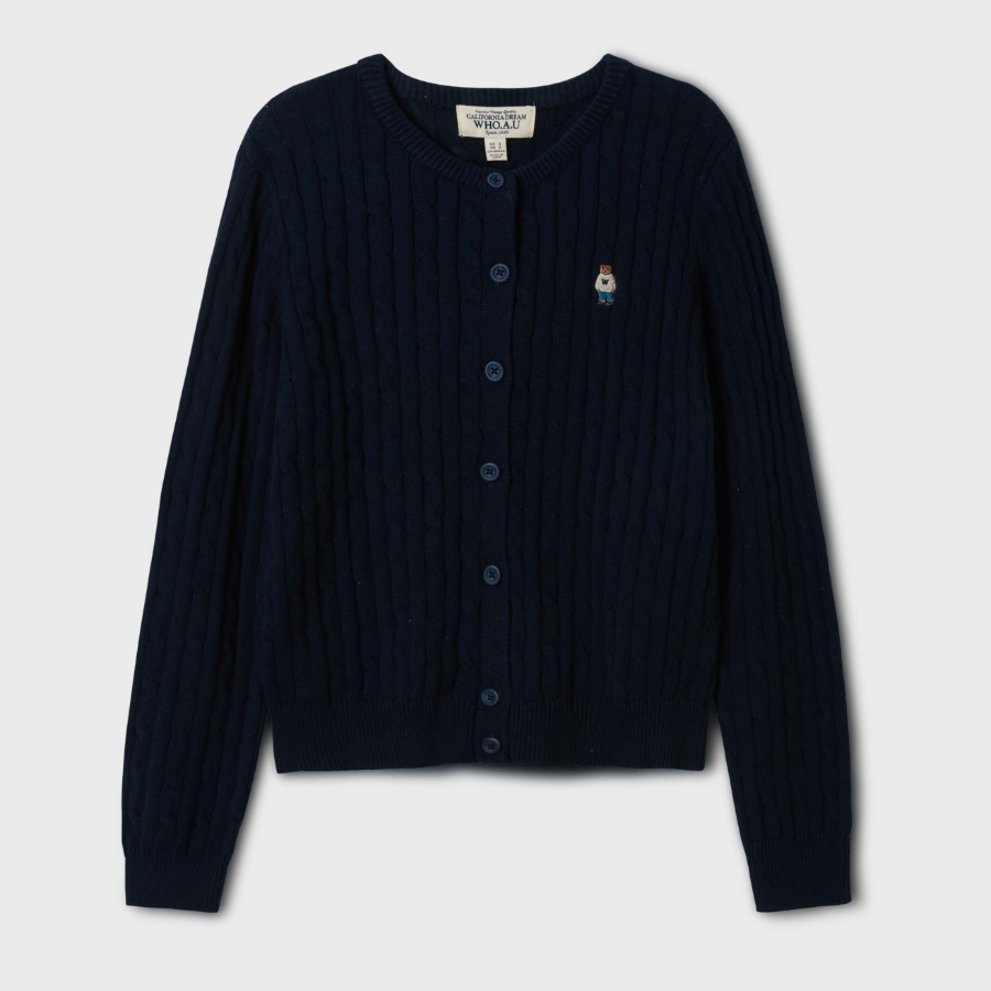 WHO.A.U — кардиган Steve Cable Cardigan