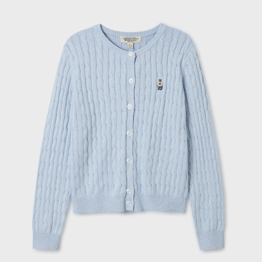 WHO.A.U — кардиган Steve Cable Cardigan