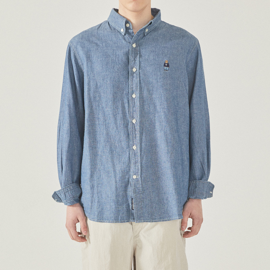 WHO.A.U Steve Chambray Shirts (U)