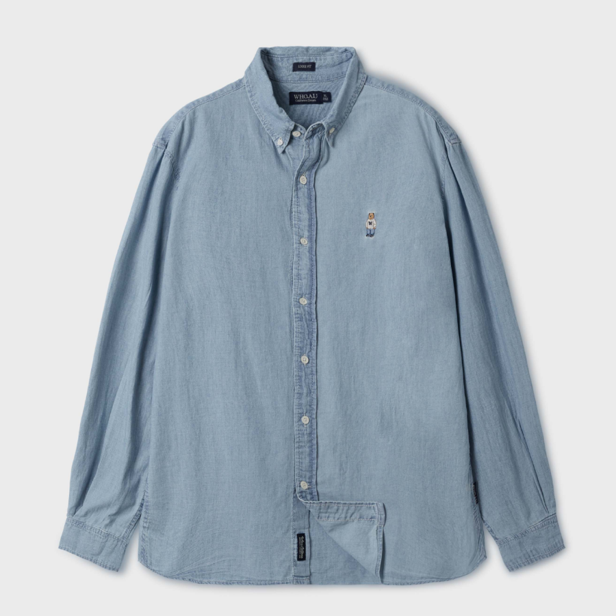 WHO.A.U Steve Chambray Shirts (U)