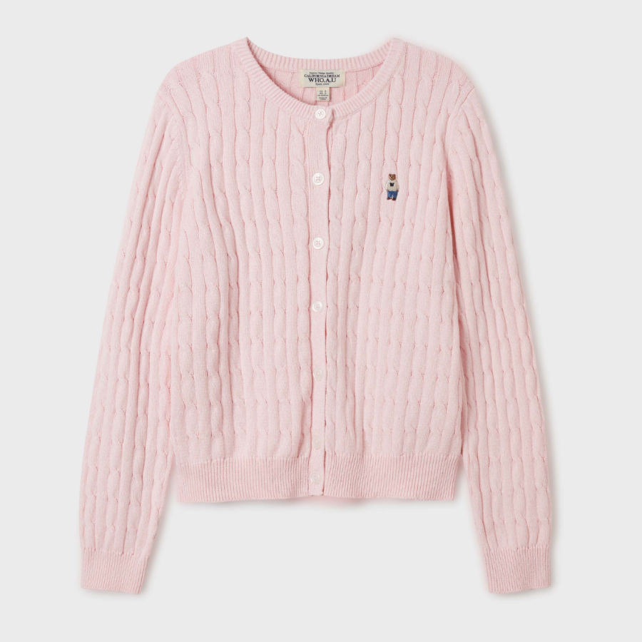 WHO.A.U — кардиган Steve Cable Cardigan