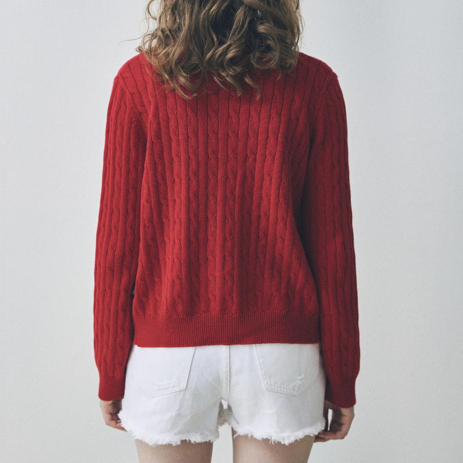 WHO.A.U — кардиган Steve Cable Cardigan