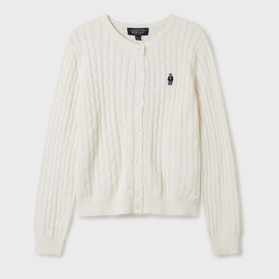 WHO.A.U — кардиган Steve Cable Cardigan