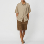 UNIQLO Broadcloth Oversized Shirt (Short Sleeve)