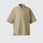 UNIQLO Broadcloth Oversized Shirt (Short Sleeve)