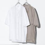 UNIQLO Broadcloth Oversized Shirt (Short Sleeve) Stripe A
