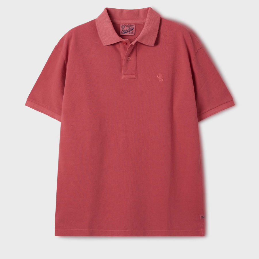 WHO.A.U PQ Dyed Collar T-Shirt