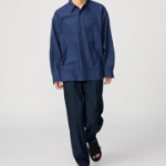 UNIQLO Broadcloth Oversized Shirt (Long Sleeve)