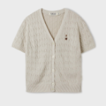 WHO.A.U — кардиган Steve V-Neck Melange Cardigan