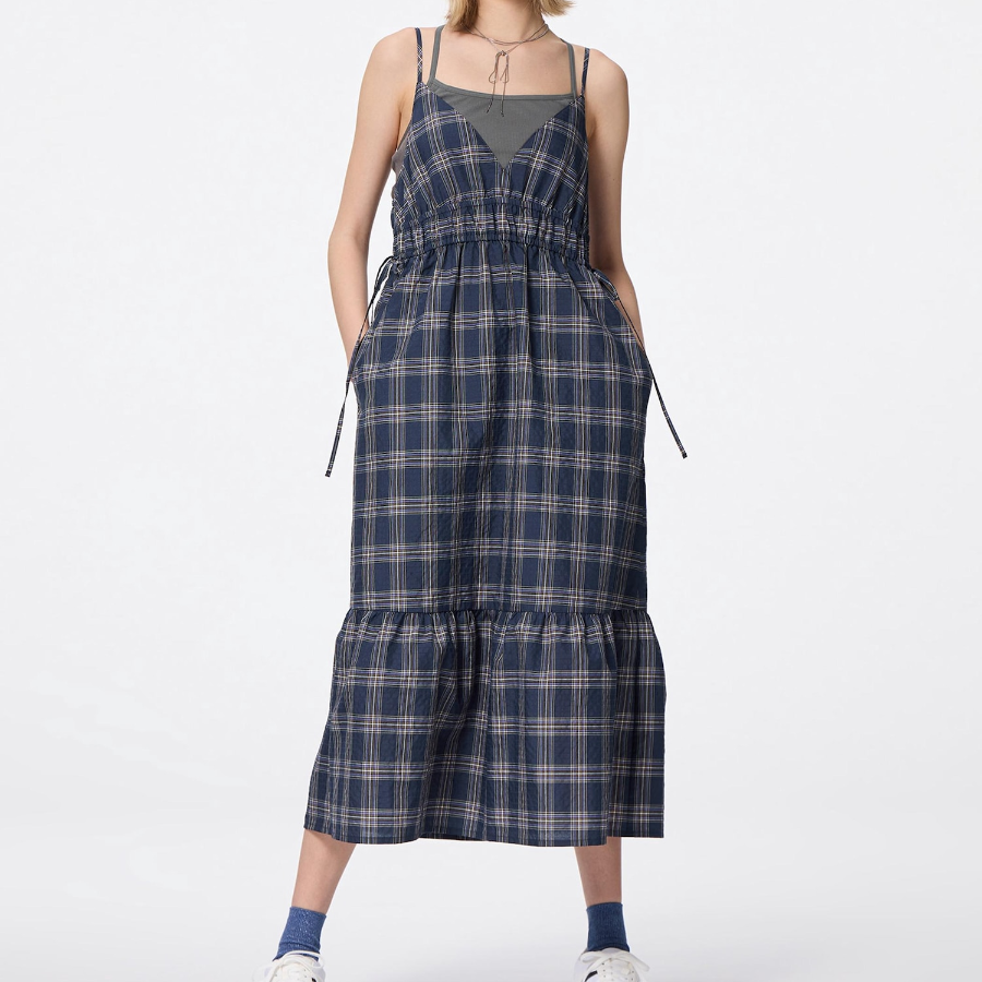 Uniqlo GU – платье Check Camisole Dress