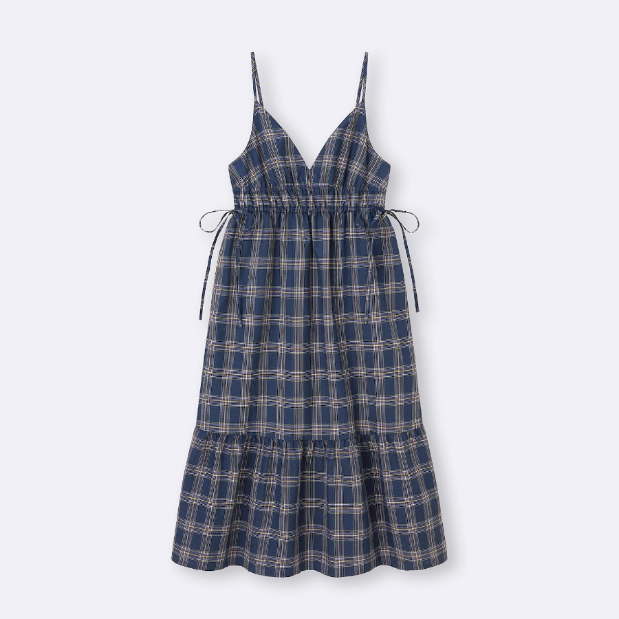 Uniqlo GU – платье Check Camisole Dress