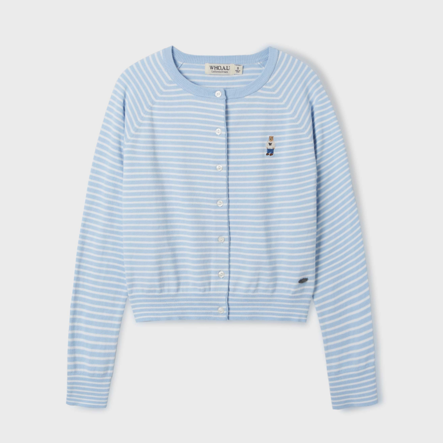 WHO.A.U — кардиган Steve Stripe Cardigan