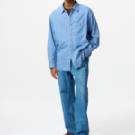 UNIQLO Denim Overshirt (Long Sleeve)