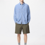 UNIQLO Chambray Overshirt (Long Sleeve)