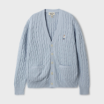 WHO.A.U — кардиган Steve V-neck Cable Cardigan (U)