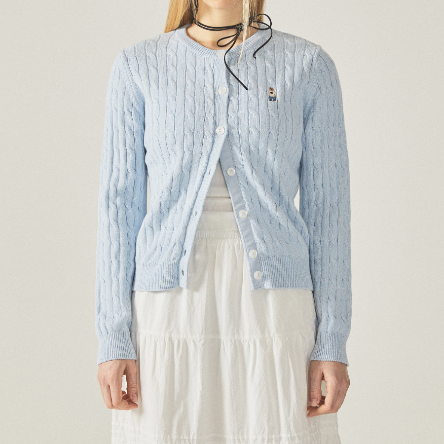 WHO.A.U — кардиган Steve Cable Cardigan