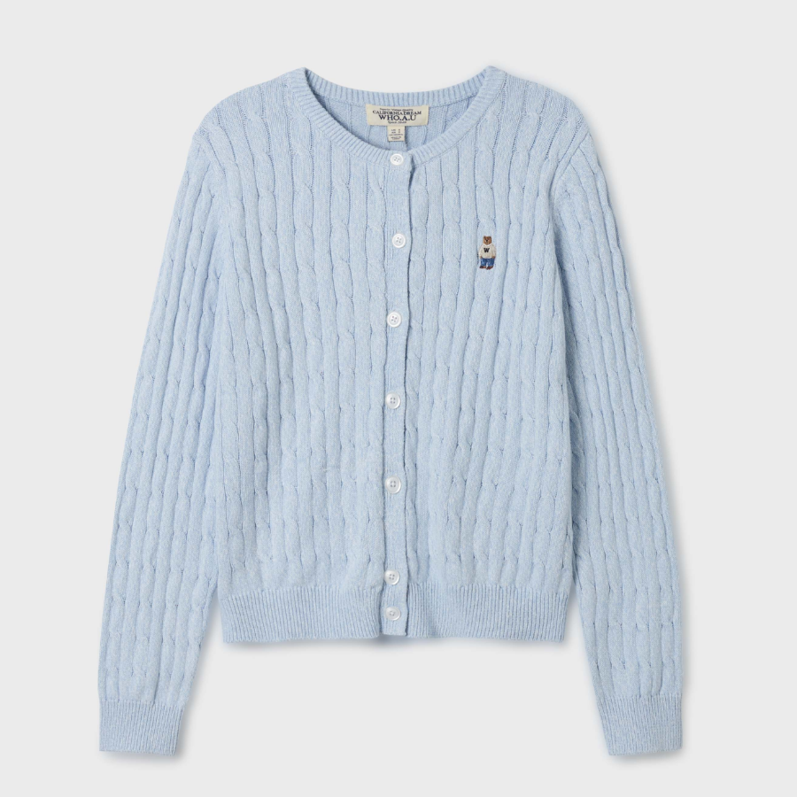 WHO.A.U — кардиган Steve Cable Cardigan