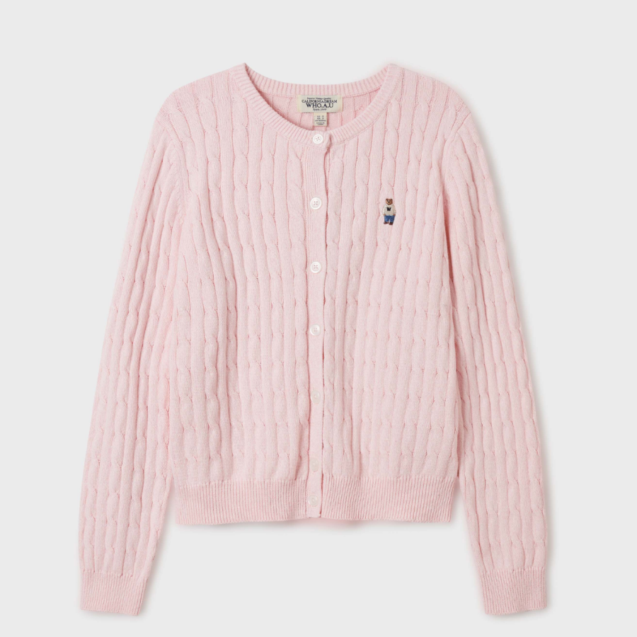 WHO.A.U — кардиган Steve Cable Cardigan