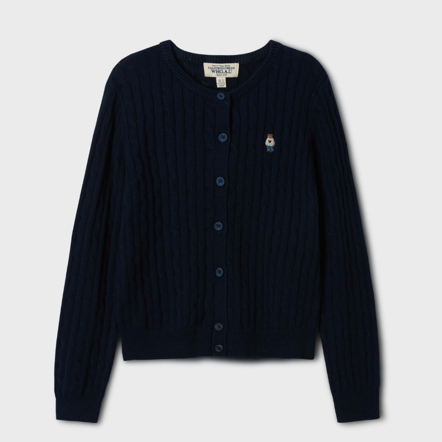 WHO.A.U — кардиган Steve Cable Cardigan