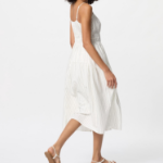 Uniqlo – платье Linen Blend Camisole Dress (Stripe B)