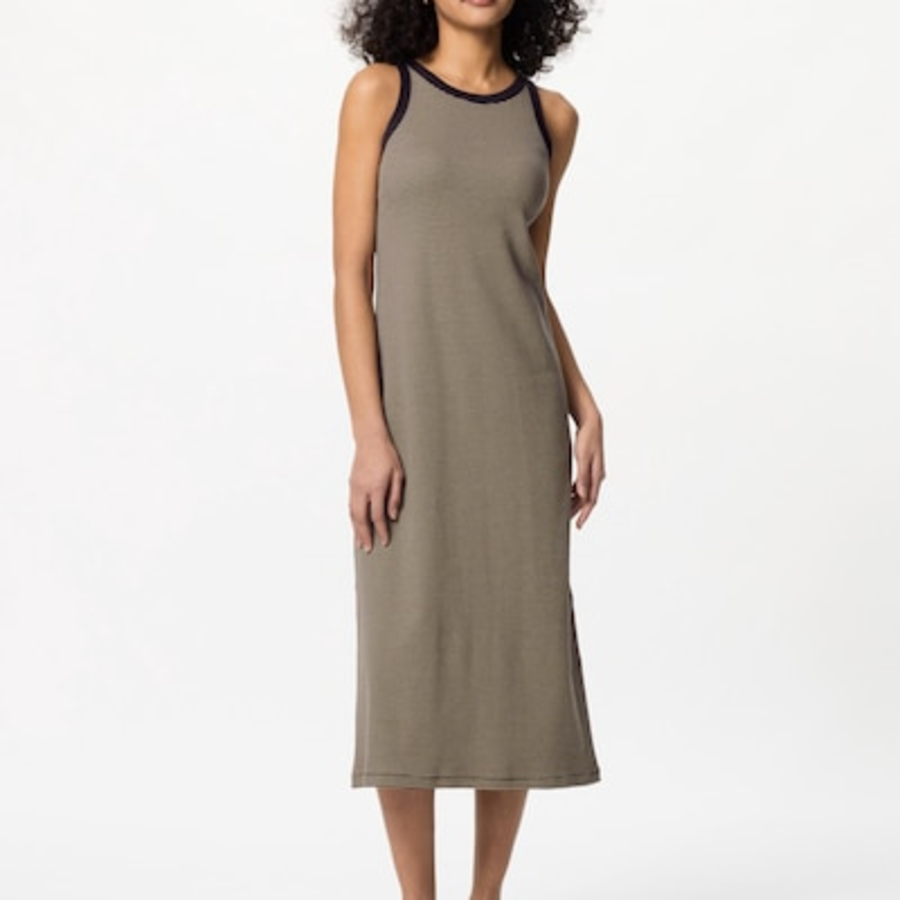 Uniqlo – платье Rib Bra Dress (Sleeveless, Stripe)