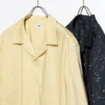 UNIQLO Modal Cotton Open Collar Shirt (Short Sleeve) Print A