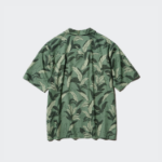 UNIQLO Modal Cotton Open Collar Shirt (Short Sleeve) Print C