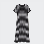 Uniqlo – платье AIRism Cotton Stripe Bra Dress (Short Sleeve)