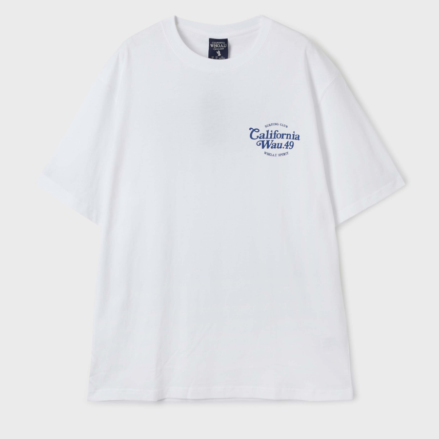 WHO.A.U Surf Back Graphic T-shirt