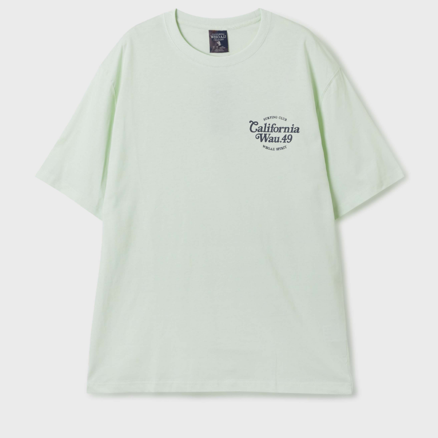 WHO.A.U Surf Back Graphic T-shirt