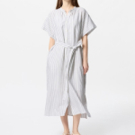 Uniqlo – платье Linen Blend Relax Dress (Short Sleeve) B