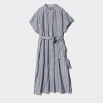 Uniqlo – платье Linen Blend Relax Dress (Short Sleeve) C