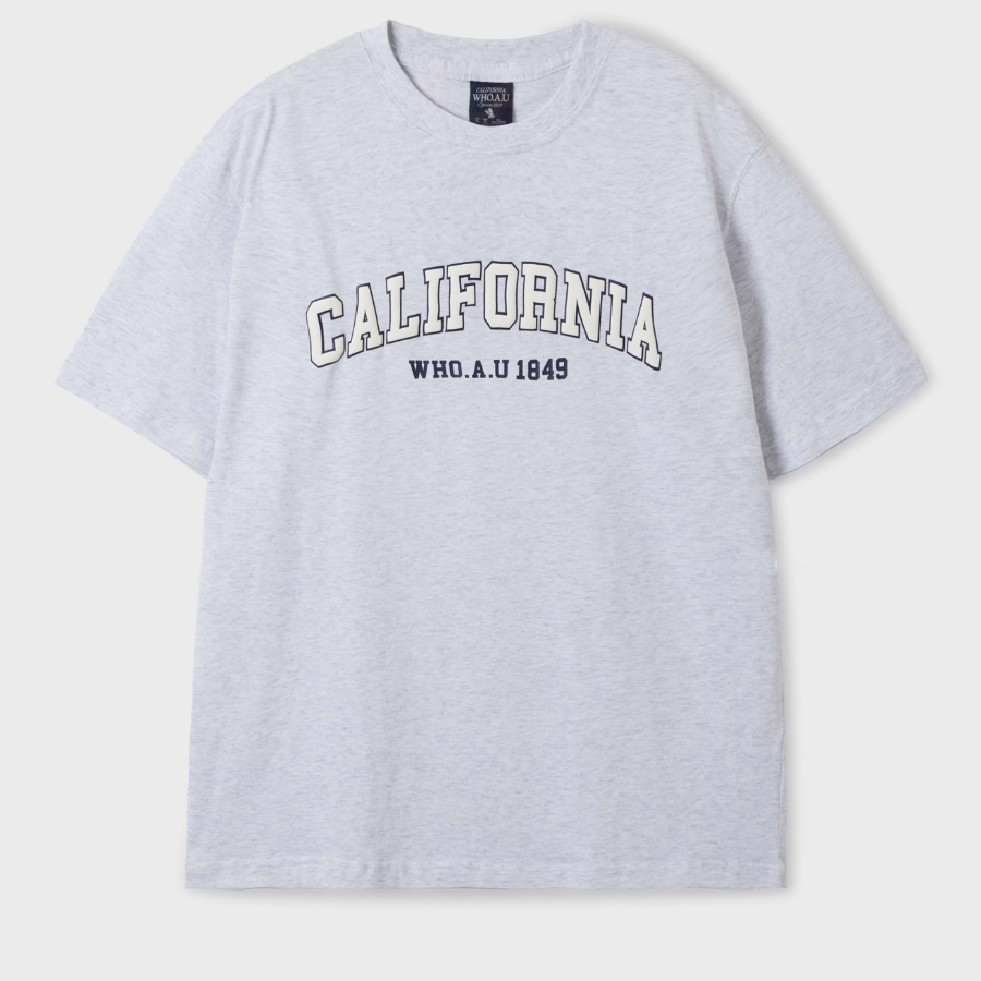WHO.A.U California Logo T-shirt